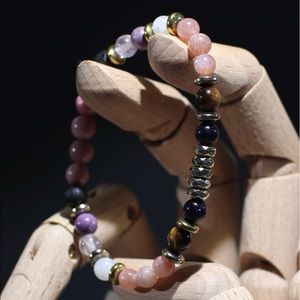 SOLD Cycle soother strechy bracelet